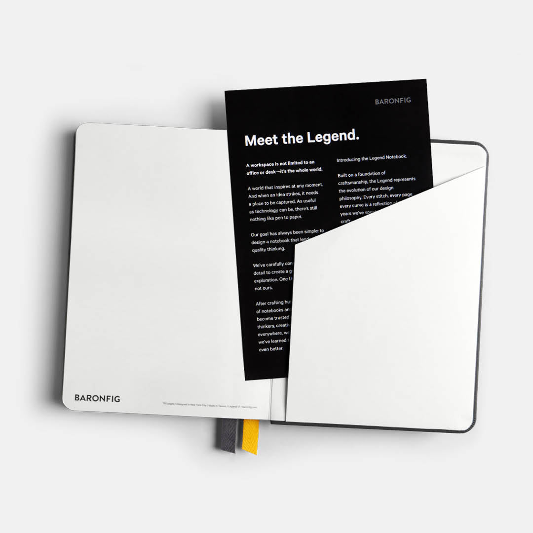 Legend Hardcover Notebook